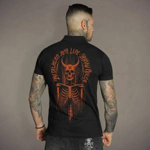 HYRAW мъжка тениска HYRAW - HORNED - Polo - 261PL01