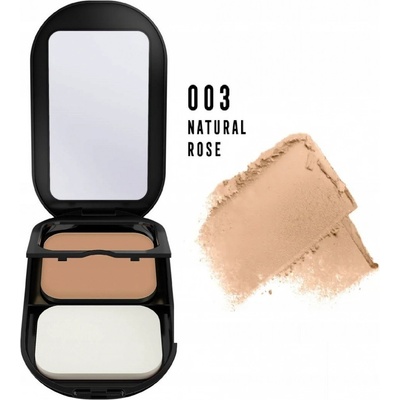 Max Factor Facefinity Refillable kompaktný zmatňujúci make-up SPF20 003 Natural Rose 10 g