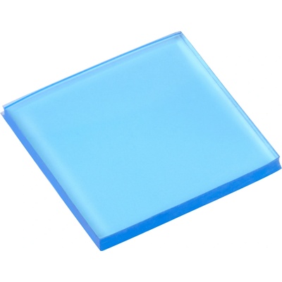 Walteco Elastická protišmyková podložka 30x30mm, transparentná modrá, 8 ks , 50561