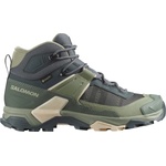 Salomon Дамски туристически обувки Salomon Women's X Ultra 5 Mid GORE-TEX Walking boots - Turbulence / Sedona Sage / Tender Peach - размер 42 (EU) (119-1005-0320)