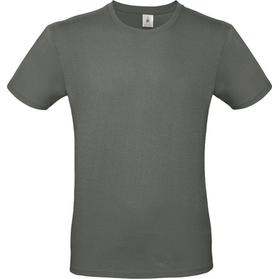 B&C #E150 tričko zelené millennial khaki