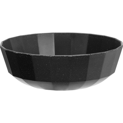 FINE DINE Čierny tanier na ovocie, 250 mm Metropolis