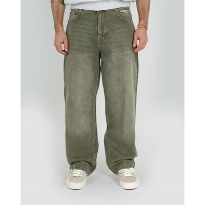 Homeboy kalhoty X-Tra Baggy Dye Denim Washed Green