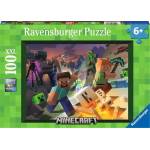 Ravensburger - Puzzle Minecraft 100XXL - 100 piese