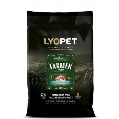 Lyopet Farmer Puppy Jehněčí s tuňákem a kolostrem 12 kg
