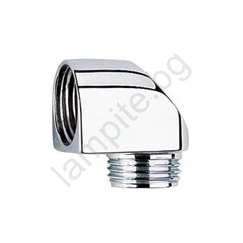 GROHE 45304000 - Ъглово коляно за душ dn 15 × dn 15, лъскав хром (gh0743)