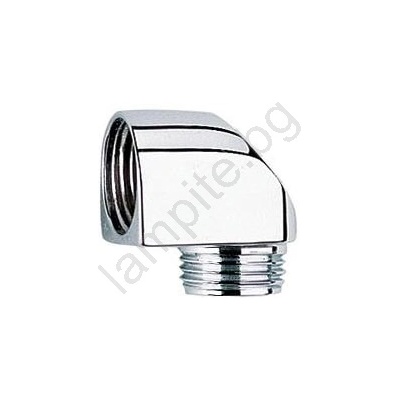 GROHE 45304000 - Ъглово коляно за душ dn 15 × dn 15, лъскав хром (gh0743)
