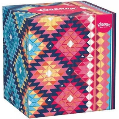 Kleenex Collection papírové kapesníčky v krabičce 3-vrstvé 56 ks