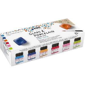 Kreul Classic Color Living Комплект бои за стъкло и порцелан Living Set 6 x 20 ml (16604)