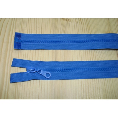 Zips kostenný modrá 5mm deliteľný 40cm