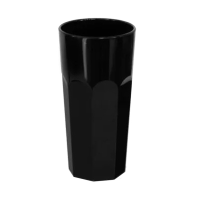 Rubikap RK - Premium Black - Чаша поликарбонат 360ml. черна (PM. 360)(75х148mm) (0151665)
