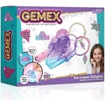 KIDSGRO Gemex: Комплект за изработка на бижута от гел със скъпоценни камъни за сладолед