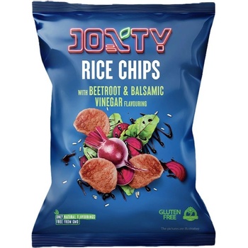 JOXTY Ryžové chipsy červená repa balsamico 40 g