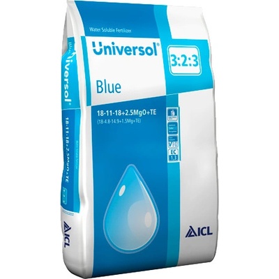 ICL Universol 18-11-18+2,5MgO+ME Modrý 25 Kg