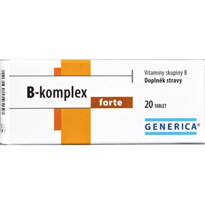 Generica B-Komplex Forte plus 20 tablet