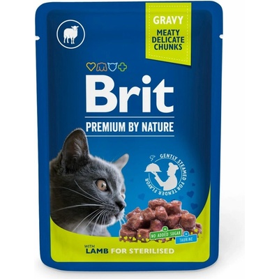 Brit Premium Cat Sterilised Lamb 100 g
