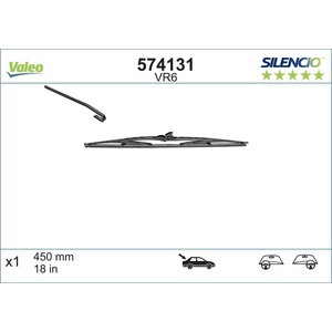 Valeo Silencio 450 mm 574131
