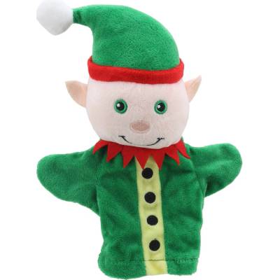 The Puppet Company Maňásek na ruku - Můj první vánoční maňásek - Skřítek (Elf) 31 cm