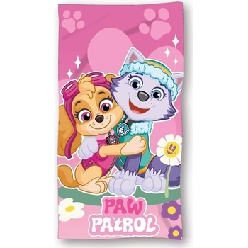Faro Osuška Paw Patrol pink 70 x 140 cm