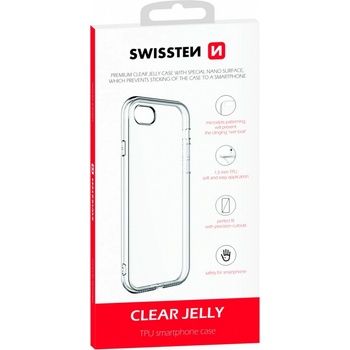 Pouzdro SWISSTEN CLEAR JELLY APPLE IPHONE 13 čiré