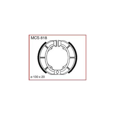 Brzdové čelisti LUCAS MCS 818