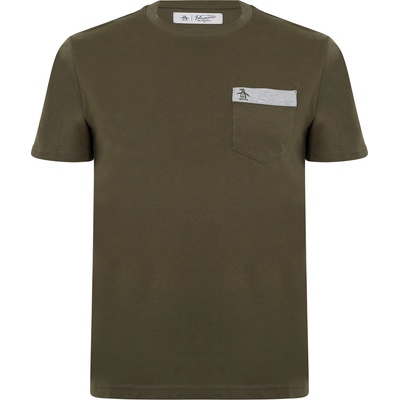 Original Penguin Мъжка тениска Original Penguin Pocket T-Shirt Mens - Grape Leaf
