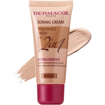 Dermacol Toning Cream 2 tónovací krém biscuit 30 ml