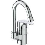 Ideal Standard Cerabase - Смесител за мивка с изход Click-Clack, Blue Start, хром BC837AA (BC837AA)
