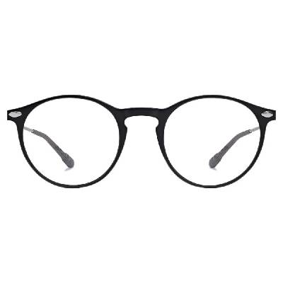 Cruz blue light blocking reading glasses - Clear (Black)