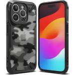 Ringke Калъф за iPhone 15 Pro - Ringke - Fusion X - Camo Black