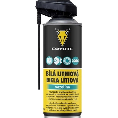 Coyote Bílá lithiová vazelína 400 ml – Zboží Mobilmania