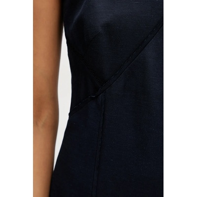 HUGO BOSS Рокля с лен boss (50535332)