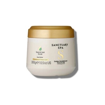 Sanctuary Spa Golden Sandalwood soľný peeling na telo 300 g