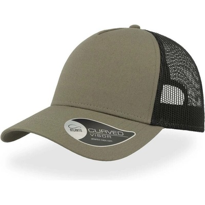 Atlantis Rapper Cotton 5 panelová Trucker "Rapper" zelená Olive čierna