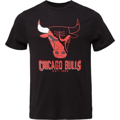 New Era Chicago Bulls NBA Logo čierne červené biele