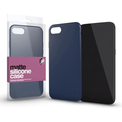 XPRO Силиконов матиран калъф XPRO за ултратънък тъмно син апарат Samsung S21+ (xp122060)