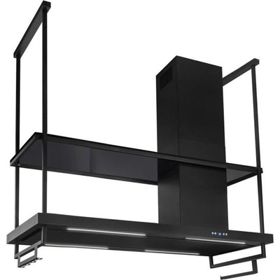 Nortberg Metropolis Premium Glass Black Matt 180 cm
