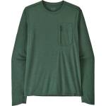 Patagonia Мъжка спортна тениска Patagonia L/S Cap Cool Sun Shirt Sport shirt - Canopy Green / Light Canopy Green X-Dye - размер XL (216-8006-0415)