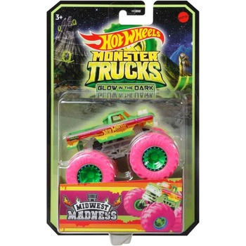 Mattel Hot Weels Monster trucks svítící ve tmě HCB50 TV