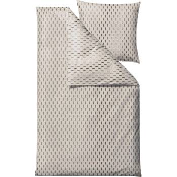 Södahl Спално бельо Graphic с калъфка за възглавница 80 x 80 cm 135 x 200 см крем (14779)