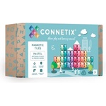 Connetix Connetix® Пастелна правоъгълна опаковка магнитна строителна играчка 24 бр (ct-p-00024-re)
