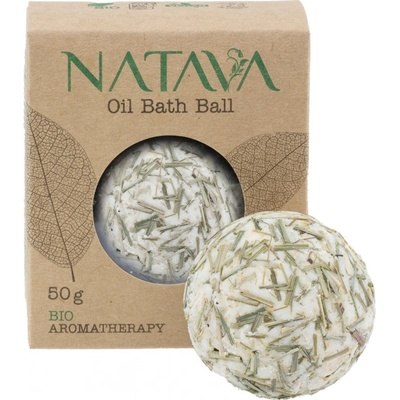 Natava olejová guľa do kúpeľa Citrónová tráva 50 g