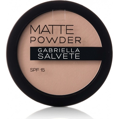 Gabriella Salvete Matte zmatňujúci púder s hydratačným účinkom 1 SPF15 8 g