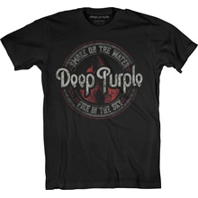 Deep Purple tričko Smoke Circle čierne
