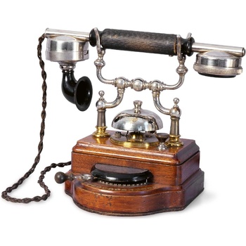 DIMEX ART s. r. o Флизелинов фототапет старомоден телефон 375 x 250 см