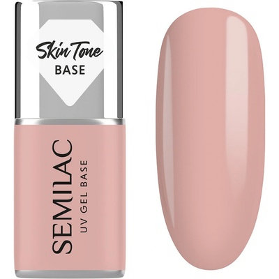 Semilac Base coat Skin Tone Cover Base Pale Beige 7ml