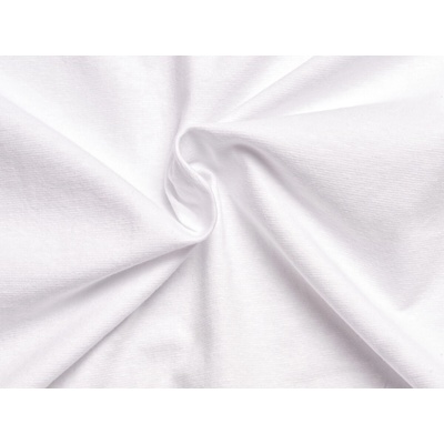 Brotex Jersey prostěradlo Exclusive bílé 80x220
