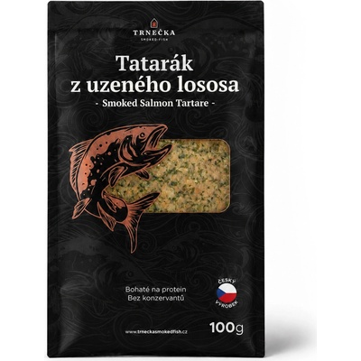 Trnečka Smoked Fish Tatarák z uzeného lososa 100 g – Sleviste.cz