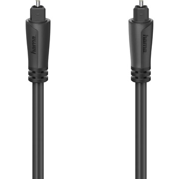 Hama Аудио оптичен кабел Hama ODT plug (Toslink), 1.5 m, Черен (V-HAMA-205134)