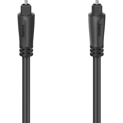 Hama Аудио оптичен кабел Hama ODT plug (Toslink), 1.5 m, Черен (V-HAMA-205134)